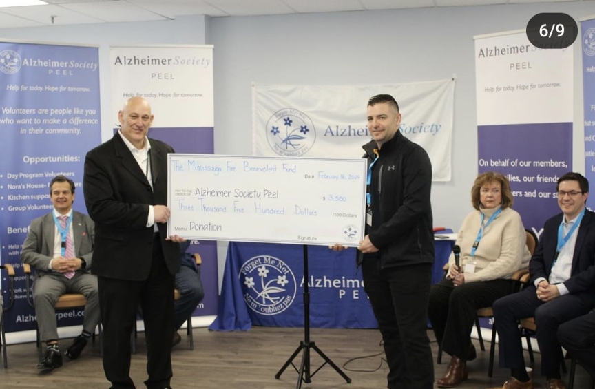 We are thrilled to share that we recently had the privilege of presenting a $3,500 donation to the @Alzpeel. As part of our ongoing commitment to supporting our community! To learn more about the incredible work they do, visit their profile. @iaff1212 #community #giving