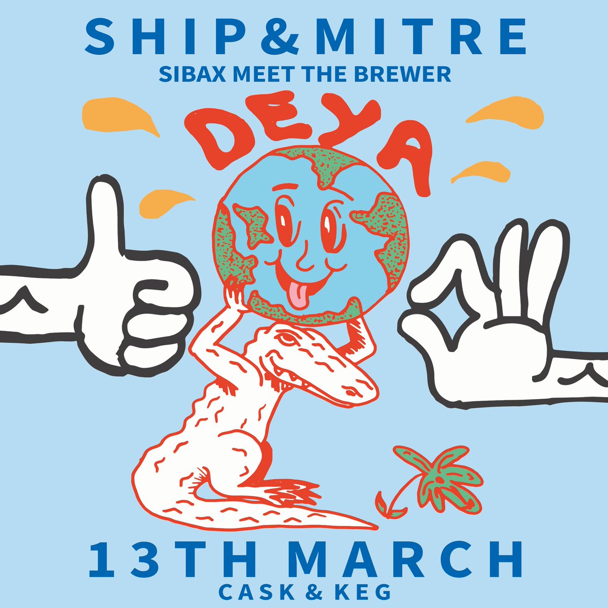 Ok one more BeerX fringe event! @deyabrewery x @shipandmitre “Deya is having a 4 Keg and 2 Cask line Takeover, as well as a meet the brewer and tasting. There will be Deya staff in the pub alongside the Ships own wonderful staff to look after you for all your beer needs :)”