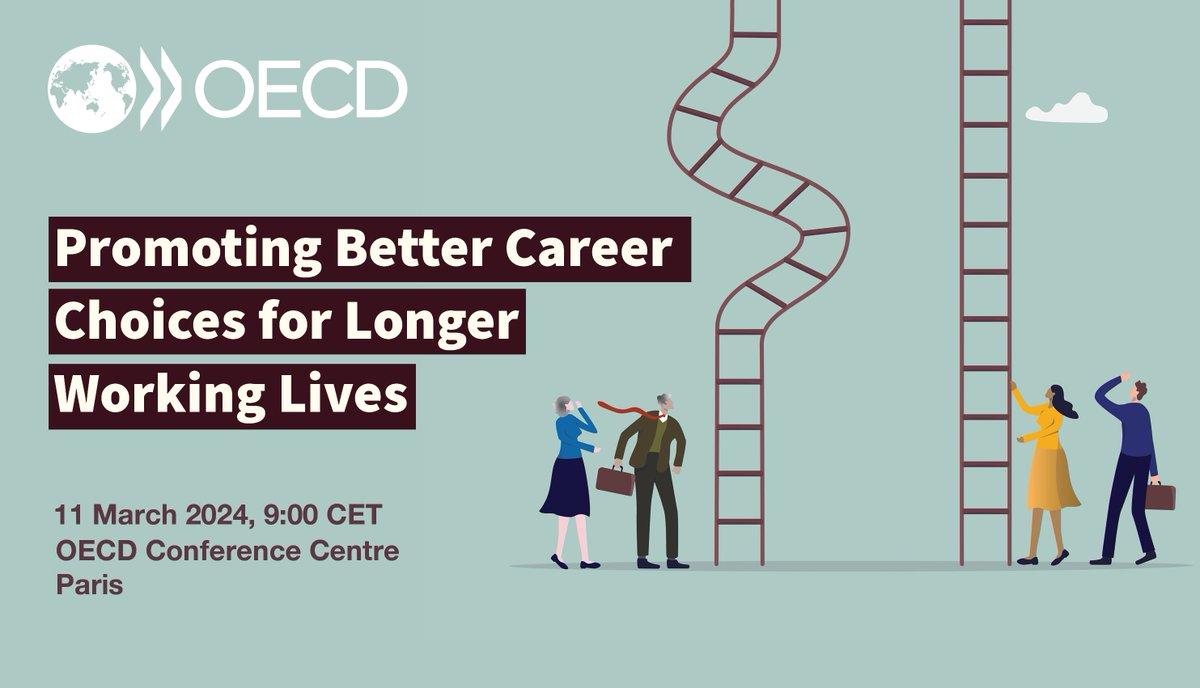 Promoting Better Career Choices for Longer Working Lives

📅 Save the date: 11 March 9am (CET)

Opening remarks by SG @MathiasCormann and Deb Whitman (@policydeb), Chief Public Policy Officer for @AARP, with insights on #JobMobility and #CareerGrowth.

➡️ brnw.ch/21wHtBA