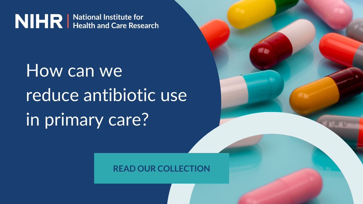 💊 Who is in most need of #antibiotics? 🤒 Are antibiotics needed for children with chest infections? 💻 How can digital tools reduce antibiotic prescribing? Find out more about the latest research - take a look at our Collection: evidence.nihr.ac.uk/collection/how… #AntibioticGuardian