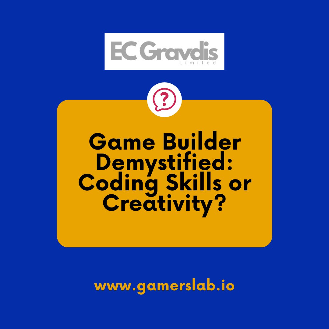 ec_gravdisltd's tweet image. Ever wondered if you need coding skills to dive into game development?  🎮 Our Game Builder breaks down barriers, making game creation accessible to all  #GameBuilder #NoCodingRequired #GameDevelopment !