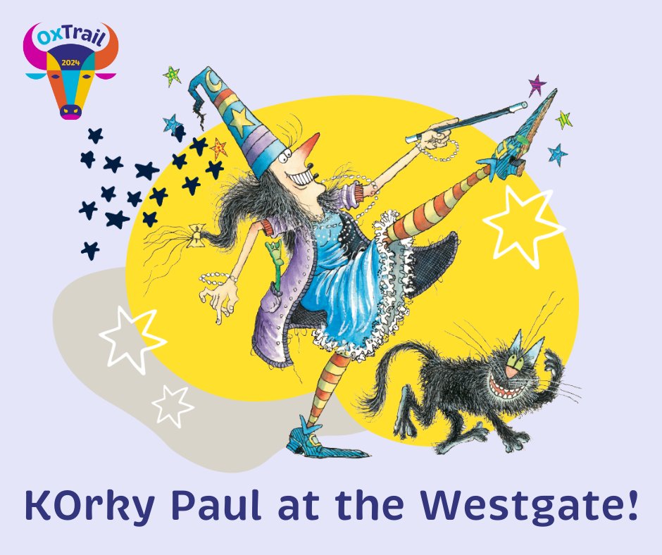 🔊REMINDER: KORKY PAUL IS AT THE WESTGATE THIS WEEKEND! 😀 KOrky Paul, illustrator of the multi-million-selling Winnie & Wilbur book series, will be painting his Winnie-themed ox in our Westgate pop-up shop this weekend. 🐂 📍 Westgate (Upper Level, next to Levi’s)