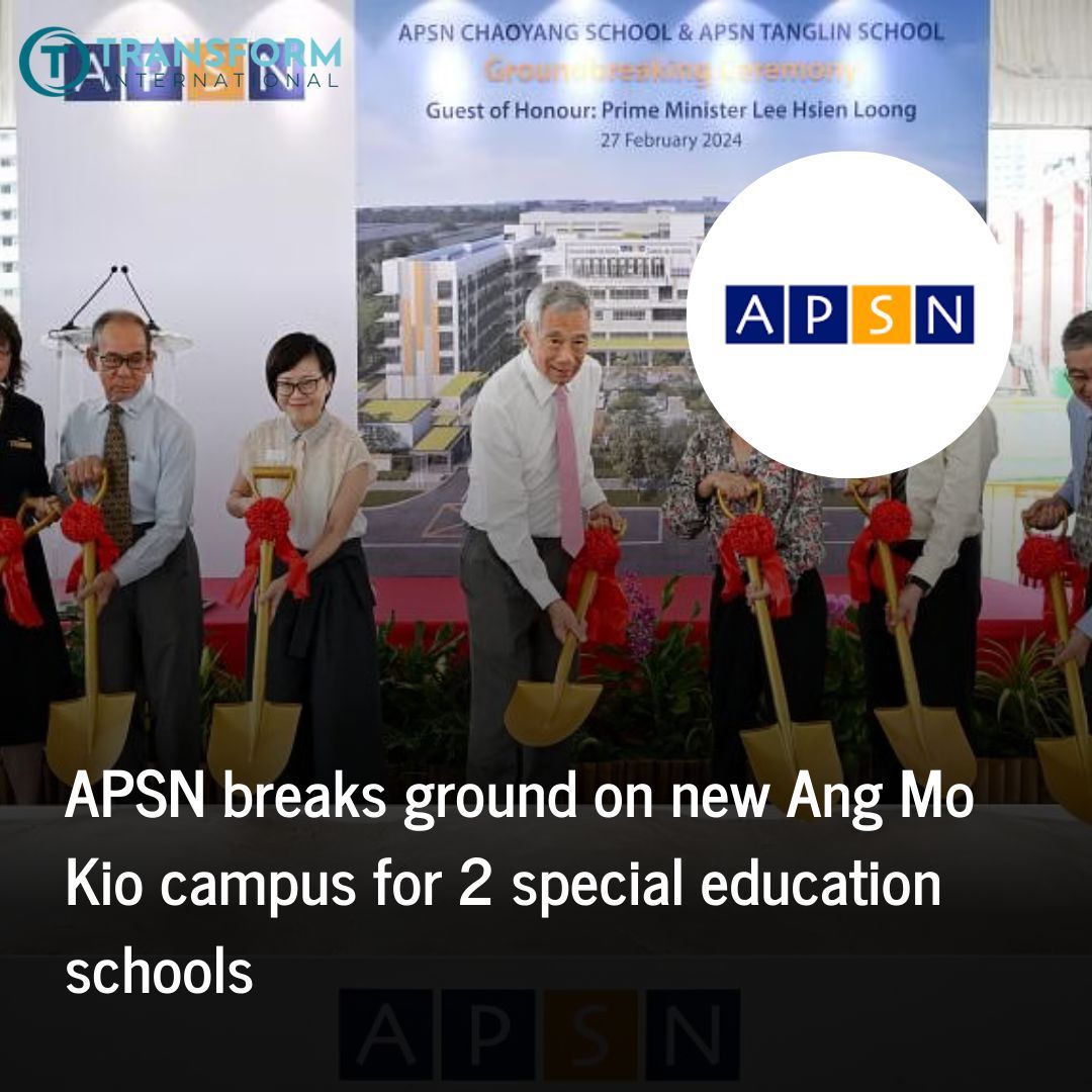 Social service agency APSN marked a milestone on Feb 27 with a ground-breaking ceremony for a new campus that will house students from two special education schools.

Read more here: buff.ly/4bS8uT0