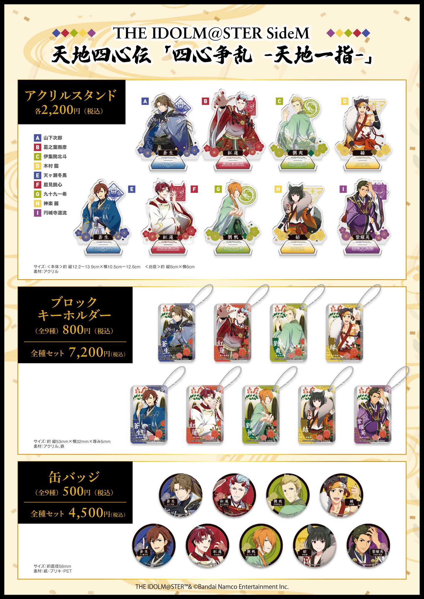 アイドルマスター SideM ランティス on X: 