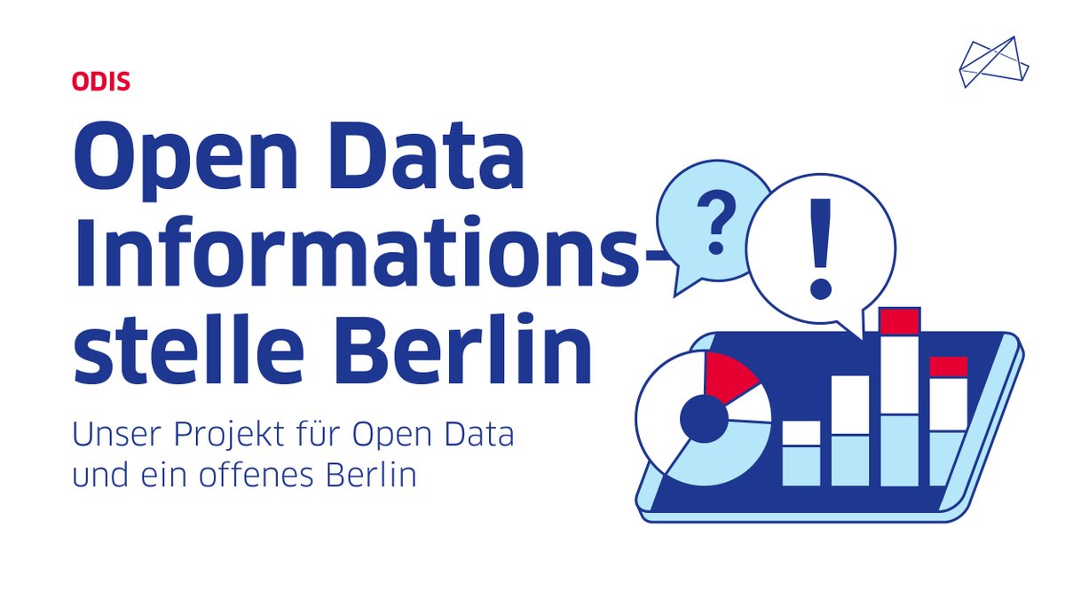 #OpenData für ein offenes Berlin: Die Berliner Behörden verfügen über einen gewaltigen Datenschatz. Unsere Open Data Informationsstelle Berlin begleitet die Berliner Verwaltung auf dem Weg hin zu einem offenen Datenmanagement. Mehr erfahrt ihr hier: odis-berlin.de/module