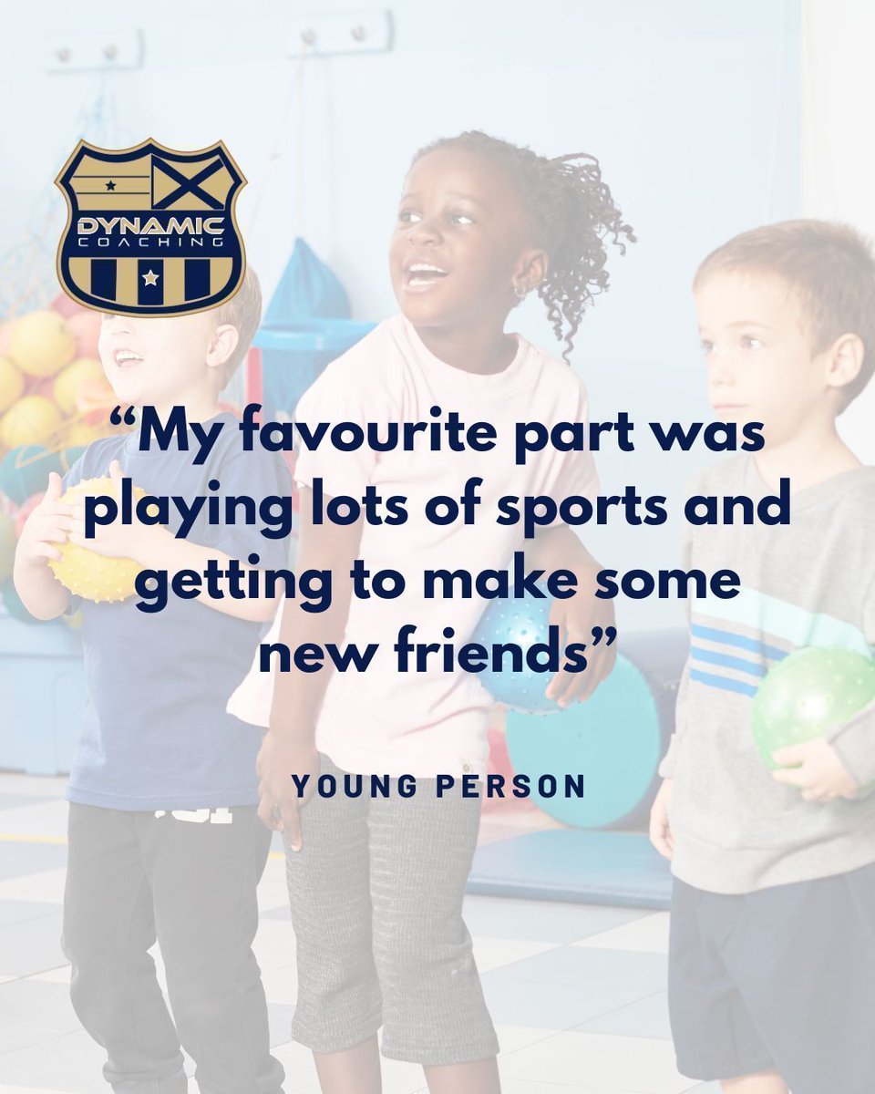 Joining in with physical activities at our holiday clubs often involves teamwork and cooperation, fostering social skills and building positive relationships with peers - a great way to make new friends and have fun!

#FreeSchoolMeals #HAF #HolidayClubs #FoodAndFunProgramme