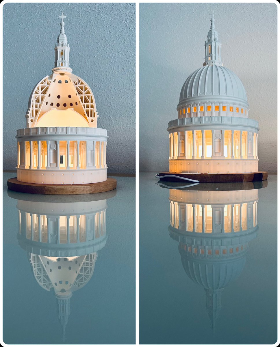 n3D_workshop's tweet photo. Lamp from the dome of Saint Paul's Cathedral in London.
#3Ddesigned #3Dprinted
#architecture #London #StPaul https://t.co/FUG18RUnF6