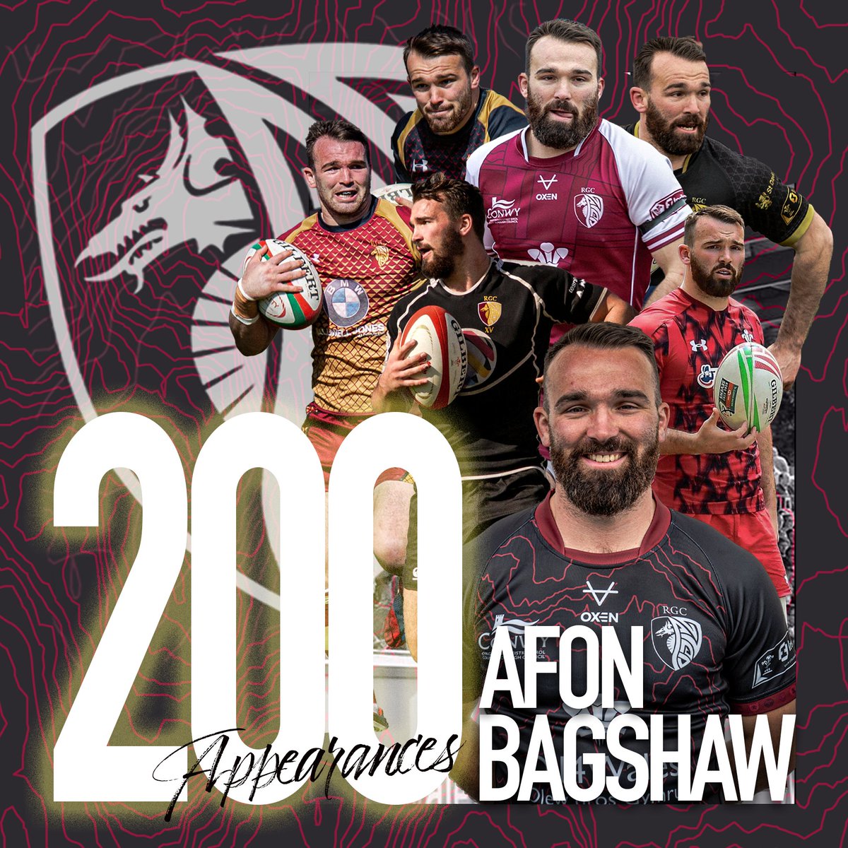 200 Up Llongyfarchiadau @AfonBags will make his 200th appearance tomorrow vs @neathrfc