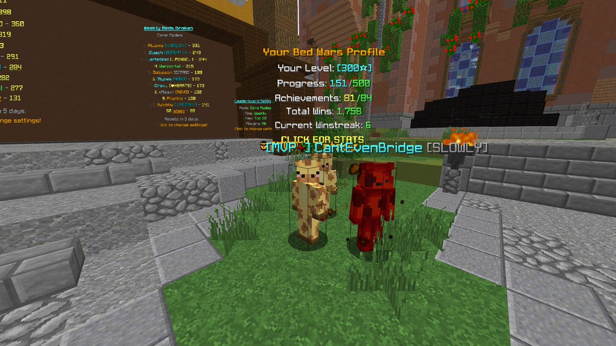 ReliableGuild's tweet image. congratulations steez for reaching 300 stars in BedWars!