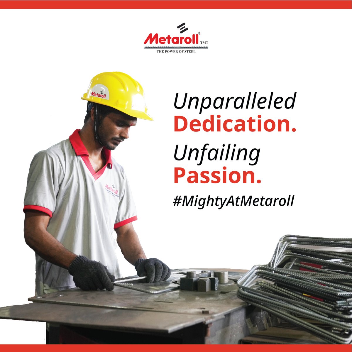 MetarollsIspat's tweet photo. Our might lies in our nerves of steel, ones that keep us going strong against any storm headed our way.
#Metarolls #mightyatmetaroll #dedication #passion #strong #greenprocertified #germantechnology #thermex #LRF #madewithlrftechnology #puresteel #thepowerofsteel #steel https://t.co/oviaamRtRN