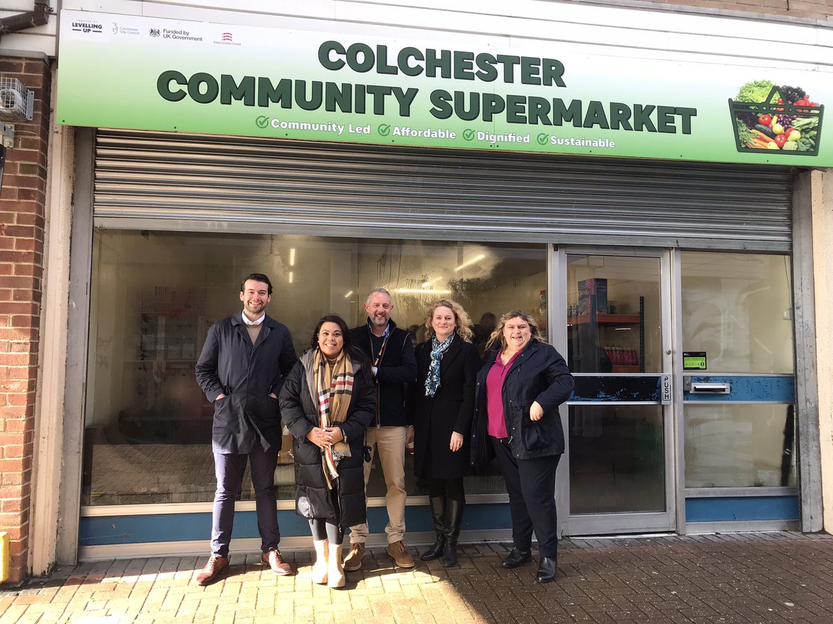The latest Community Supermarket in Essex’s affordable food network was launched today, in Colchester, with the objectives of helping people stretch their budgets further, providing a dignified service, and reducing the need for food banks