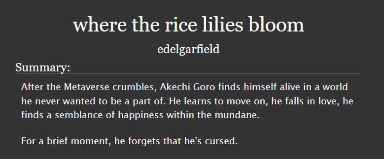 urepalic's tweet photo. based on "where the rice lilies bloom" by edelgarfield

https://t.co/mTOUgLw4Dp

lyrics from revolver - calm down https://t.co/reHtVBRnoQ