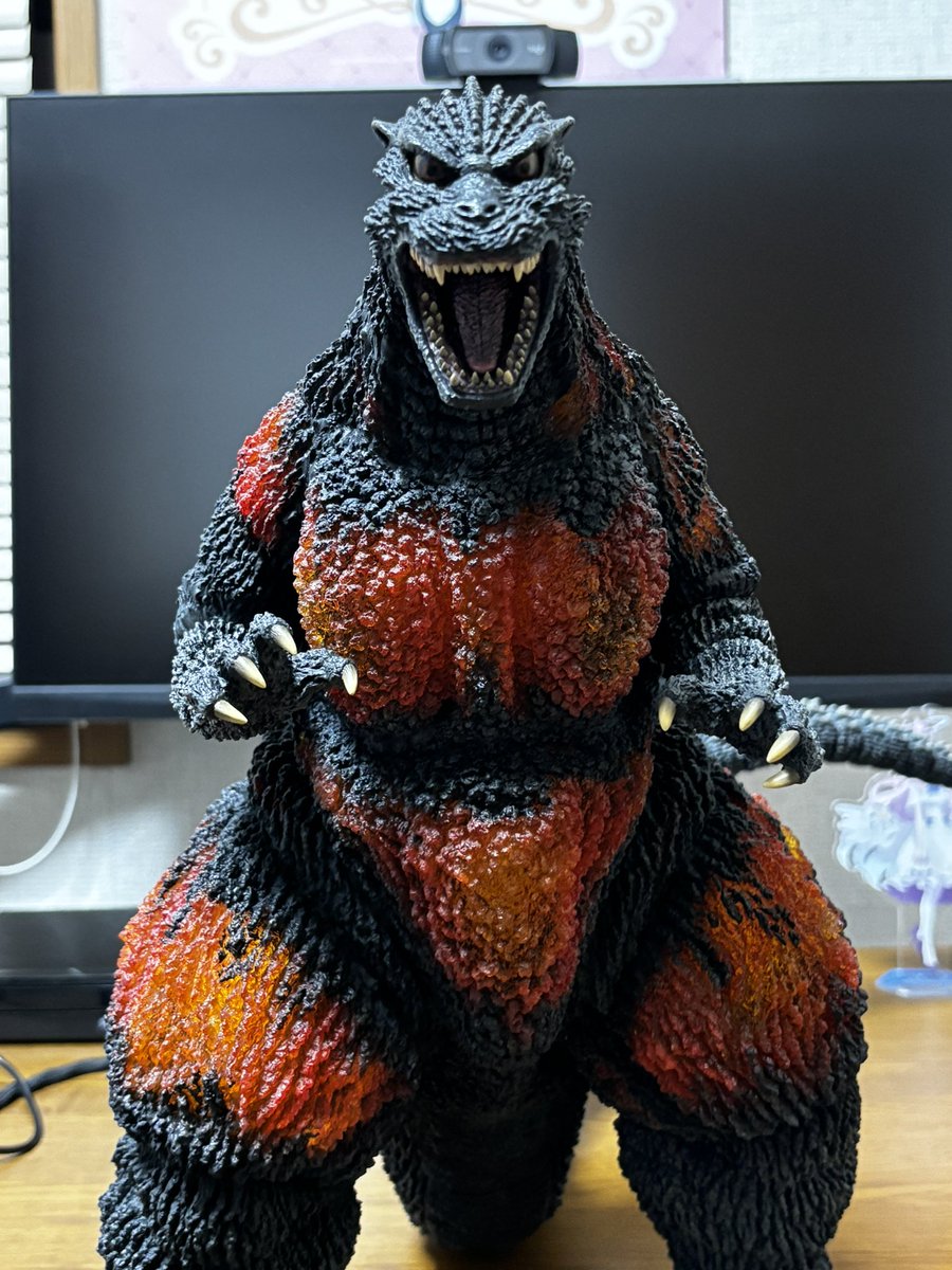 黒龍工房さんのリアルマスターコレクション ゴジラ(1995）届きました