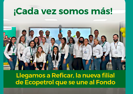 ¡Gracias por pertenecer al Fondo # 1 del país! 😃
Le damos la bienvenida a Reficar a la gran familia Cavipetrol!💛

En Bogotá y Cartagena nos recibieron Así 👉bitly.ws/3eGqe