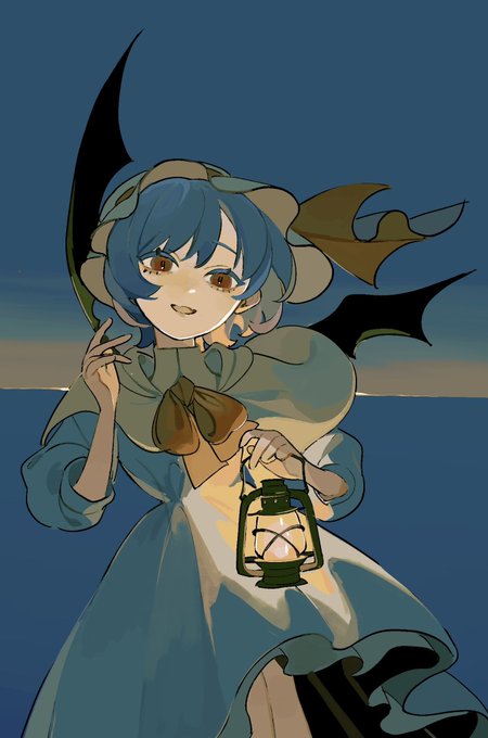 「bow holding lantern」 illustration images(Latest)