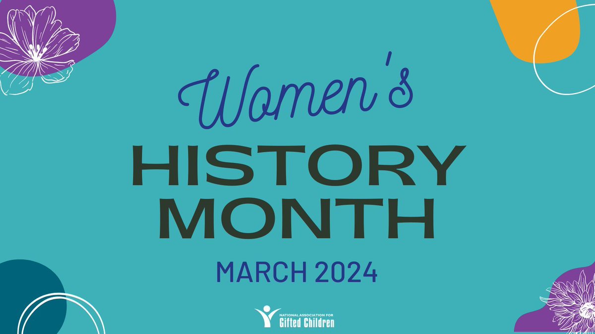 In March, we honor the women throughout history whose sacrifices, lived experience, and contributions have shape today’s world. #Gifted #GiftedEd #GiftedMinds