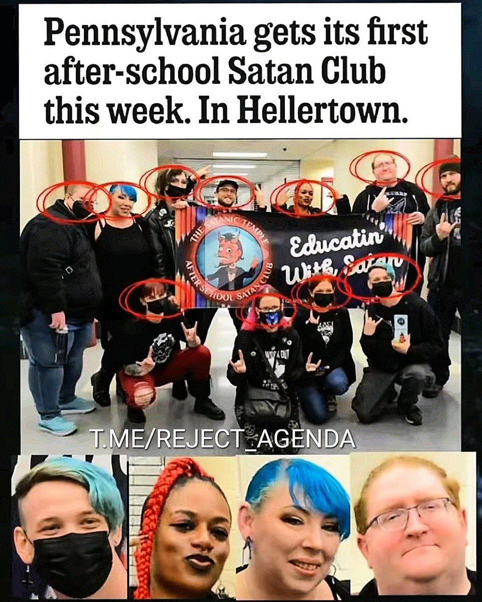 anticovidiano74's tweet photo. #Pennsylvania #Hellertown #crazyass #people #satanists https://t.co/XqRgH1Tvpj