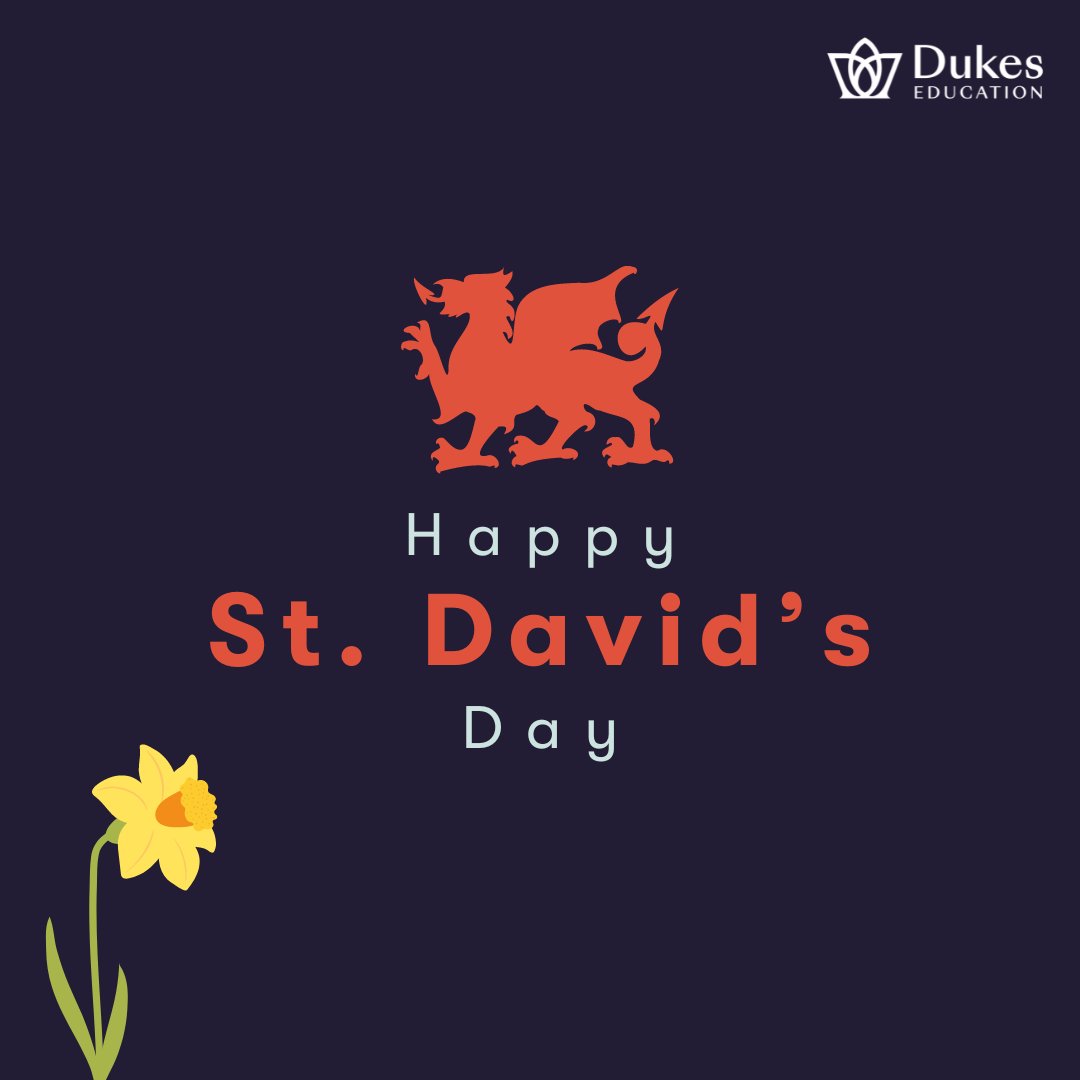 We’d like to wish a happy #StDavidsDay to people celebrating everywhere, as well as to our students and colleagues from @CSFCOfficial and across the Dukes Education family.