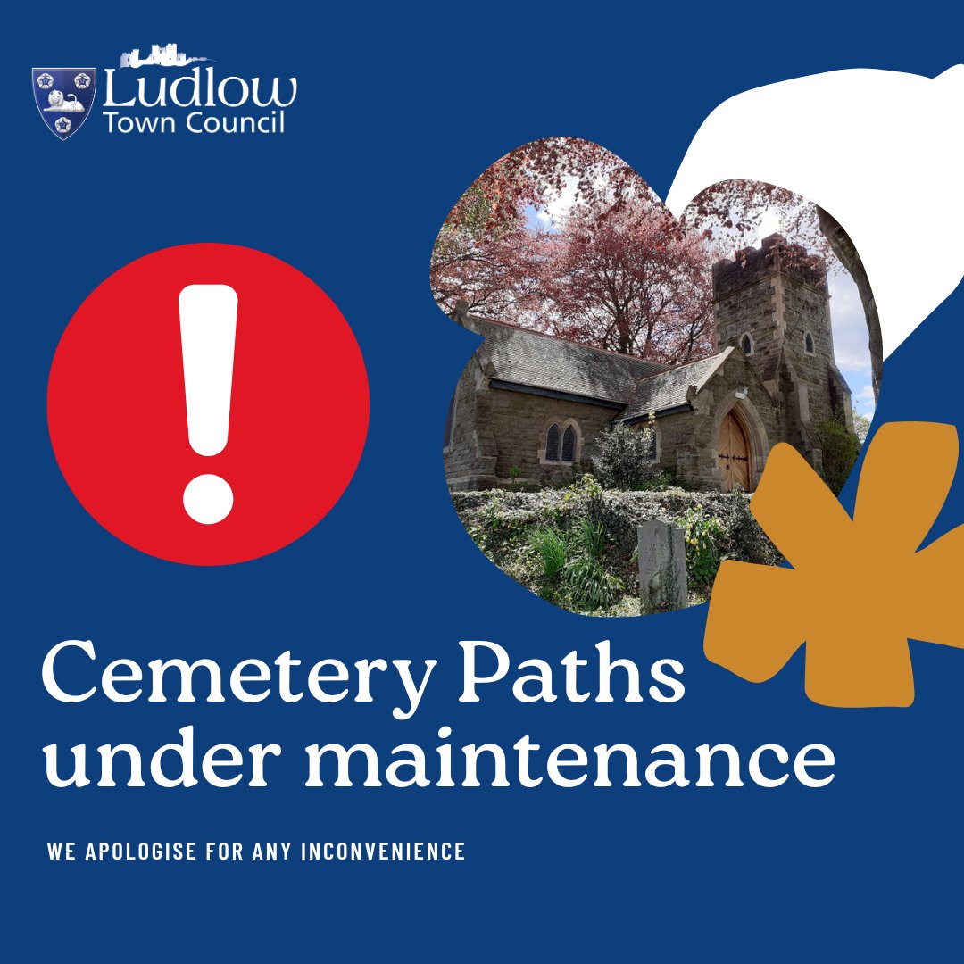 ‼️ CEMETERY PATHS UNDER MAINTENANCE ‼️ Please be advised that work at Henley rd Cemetery will commence on Monday 11th March for two days! The essential works will take place between Plot B and C and will be cornered off.