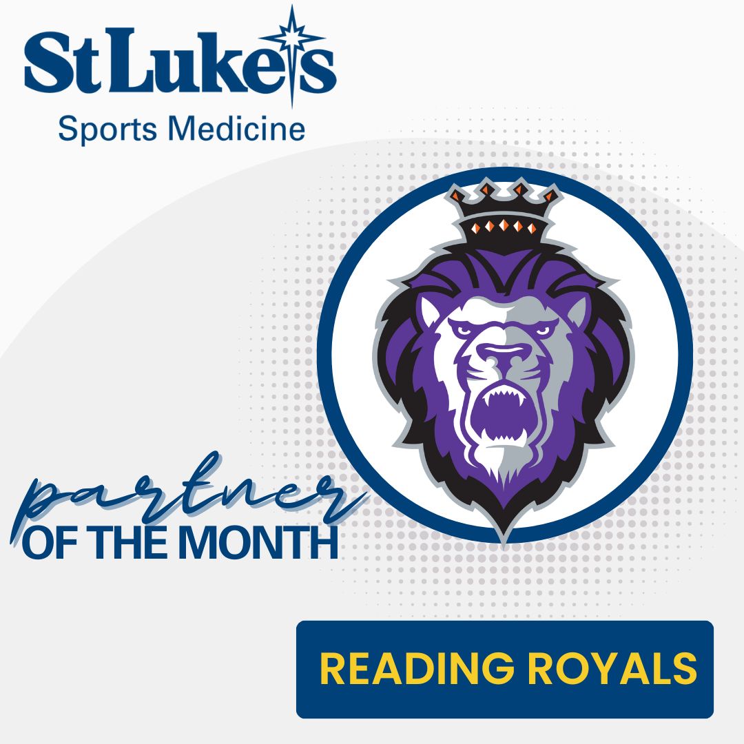SLUHNSportsMed's tweet photo. This month's Partner of the Month is...
The @ReadingRoyals are a proud affiliate of the @NHLFlyers and @LVPhantoms, and are in their 22nd season in the ECHL. They are five-time division champions and were the 2021-22 Eastern Conference champions!
#ReadingRoyals #StLukesProud https://t.co/n6mCOY1aui