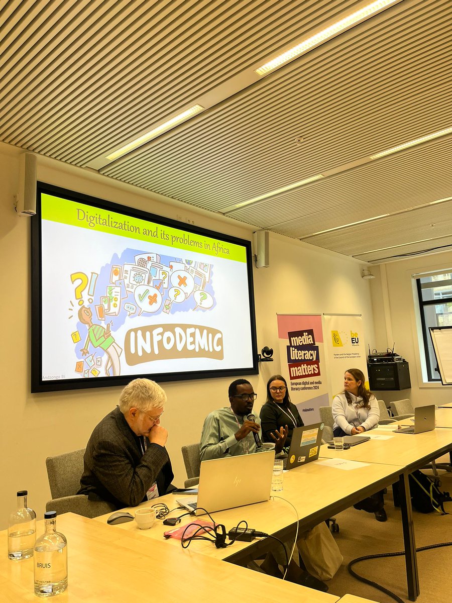 AndzongoBlaise's tweet image. 💠European conference on Media literacy
I was invite as African representative of Unesco Mil alliance to speak about the challenges of Media literacy in Africa
#MLMatters