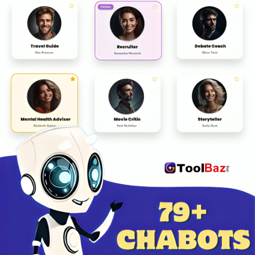 ToolBaz.org AI ChatBots! toolbaz.org to unlock the power of AI ChatBots! #toolbaz #AIChatBots #ChatBotRevolution #SmartConversations #ArtificialIntelligence #TechInnovation #DigitalAssistants #ChatTech