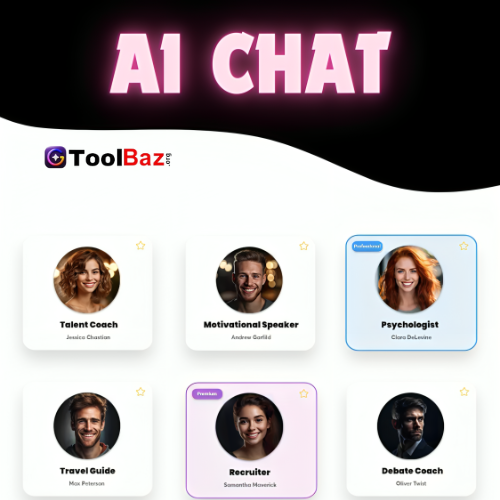 ToolBaz.org AI Chat Assistants! Enhance your chat experience like never before! 📷📷toolbaz.org #toolbaz
#ChatAssistants #AIAutomation #AIchatbot #aichat