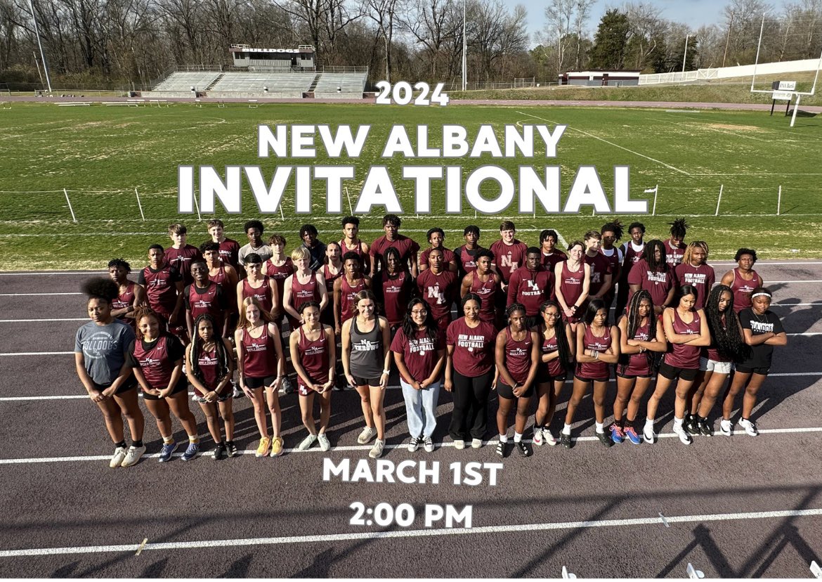 Second home meet is today! Come join us and 13 visiting schools. #TrackIsBack #RoadToPearl #FeedSpeed #PureGuts #LethalWeapon