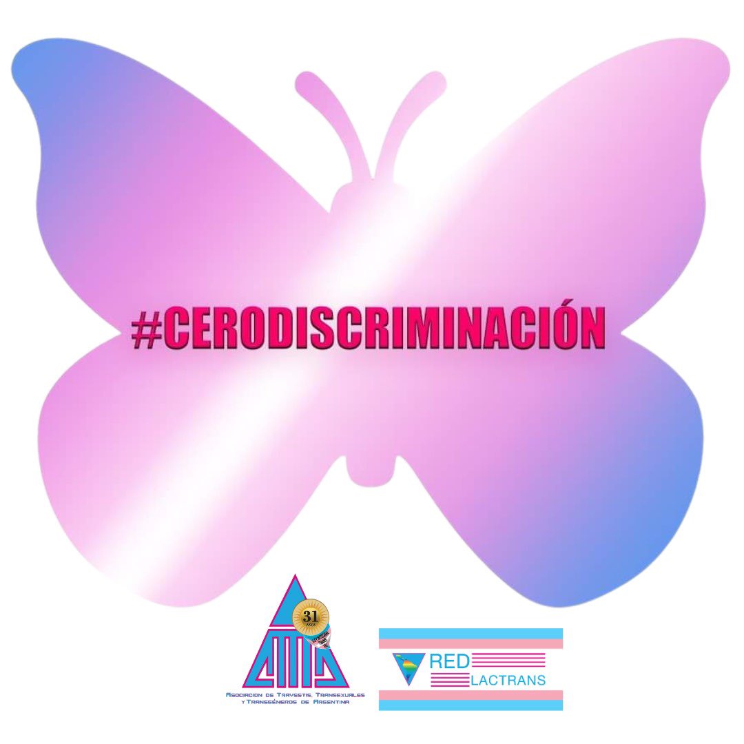 📣 Día de la No Discriminación 

#CERODISCRIMINACION #ATTTARedNacional  #SOMOSREDLACTRANS