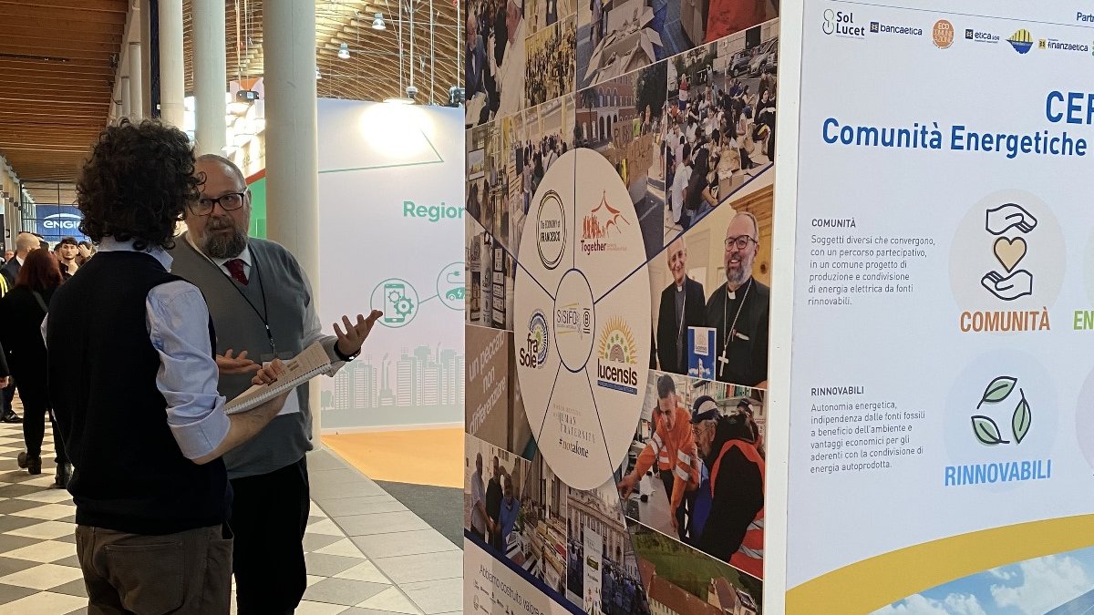 Ultimo giorno a <a href="/KeyEnergyit/">KEY The Energy Transition Expo</a> a Rimini: vi aspettiamo nella Hall Sud, Stand 211 per condividere l’esperienza sulle Comunità Energetiche Rinnovabili Sostenibili a Lucca e rispondere alle vostre domande sulla pubblicazione del Decreto CER.