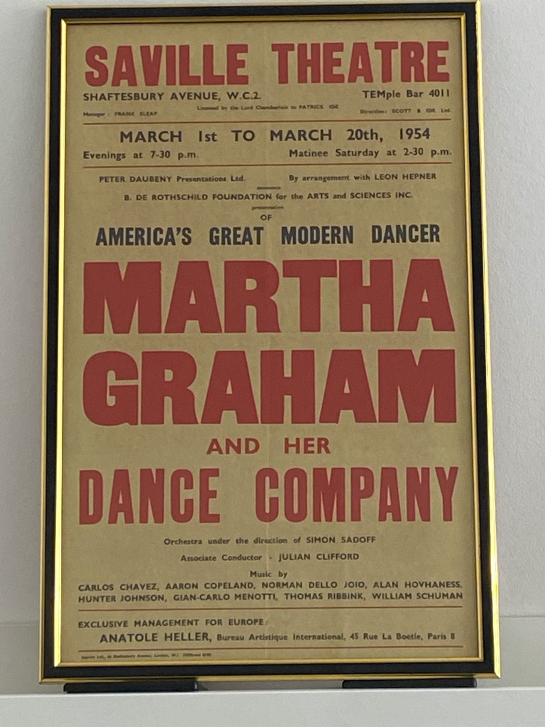 Today it's 70 years since Robin Howard first saw Martha Graham and her Dance Company perform in 1954. Legend has it that he went every night! So began a journey that would lead to the creation of a movement in the UK and of course to founding The Place. theplace.org.uk/admin/entries/…