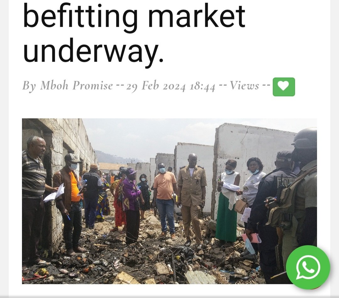 French Cameroon orchestrate burning of  our Bamenda Market as a means to repossess stores, by building and handing the new stores to francofrogs or regime cronies. Anyone who is dispossessed of a store should contact us. #freethekansacuty3 <a href="/DOJNatSec/">National Security Division, U.S. Dept of Justice</a>