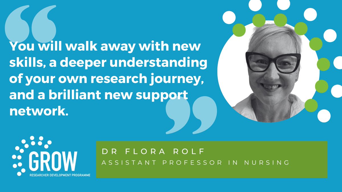 It is the last weekend to apply for our wonderful GROW programme!

Not sure if it's worth your time? Check out what some of our alumni have to say!

@DrAlexLloyd @FloraidhRolf @DrCConnell @ruthndwrites @Celie @EK_Neuro 

mentalhealthresearch.org.uk/grow/