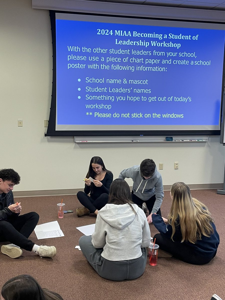 MIAA student leadership underway