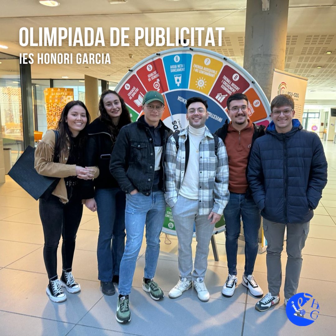 ieshonori's tweet photo. 🎉🏆 Gran notícia! Els alumnes del Cicle Superior de Màrqueting i Publicitat de l'IES Honori Garcia han guanyat la prestigiosa Olimpiada de Publicitat de la Universitat Jaume I! . Enhorabona a tots els participants ! 🌟 @GVAeducacio #empren #innovatec @UJIuniversitat  🏅👏 https://t.co/kyU8LBkIZR