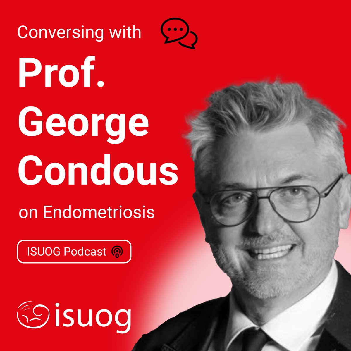 ISUOG's tweet photo. Our first Spotify podcast episode is out! Introducing experts Dr @WendalineVB, Prof.@GeorgeCondous and Dr @MathewLeonardi who delve into discussing the transformative impact of ultrasound technology on managing endometriosis  https://t.co/zcbtr94JP6 #EndometriosisAwarenessMonth https://t.co/fwr0DqY26u