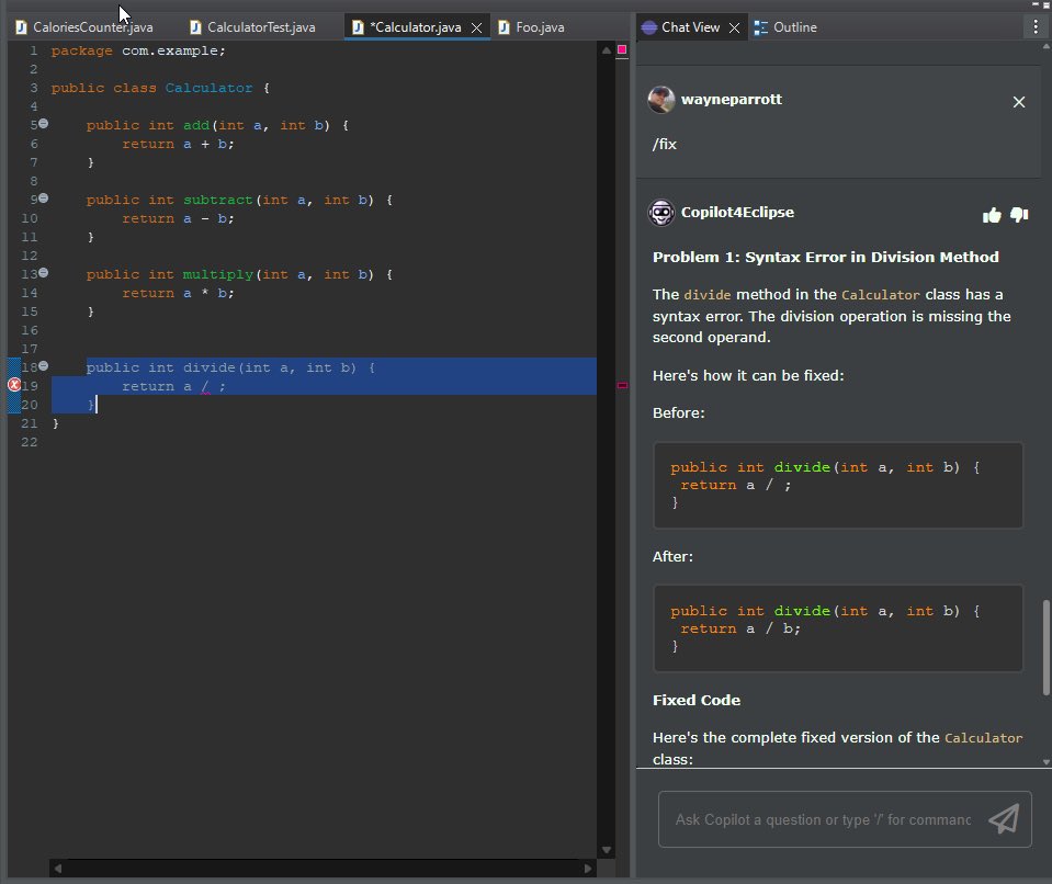 Genuitec's tweet image. Since Genuitec released Copilot4Eclipse we’ve been hard at work to add your most requested feature…

@github Copilot Chat support!

Here’s a sneak peek of what’s coming soon.