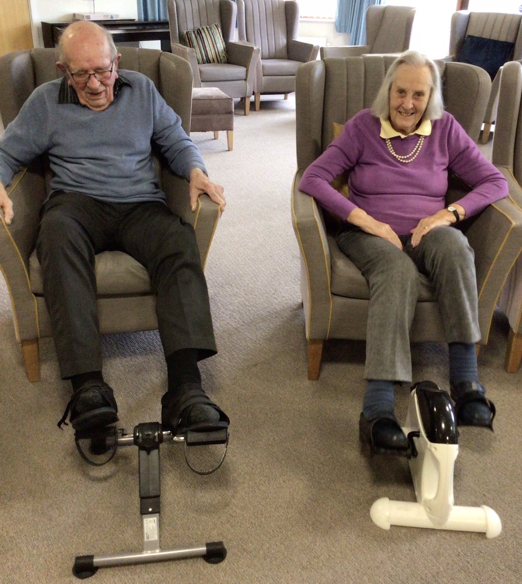 RidingsBanbury's tweet photo. We have started the month off with some Floor pedal cycling exercises for #MoveintoMarch at the Ridings π€π² @AnchorLaterLife https://t.co/CzZeJMu3AN