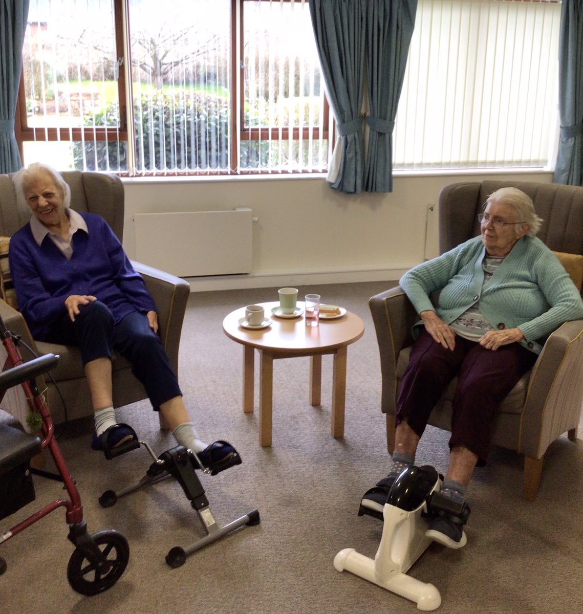 RidingsBanbury's tweet photo. We have started the month off with some Floor pedal cycling exercises for #MoveintoMarch at the Ridings π€π² @AnchorLaterLife https://t.co/CzZeJMu3AN