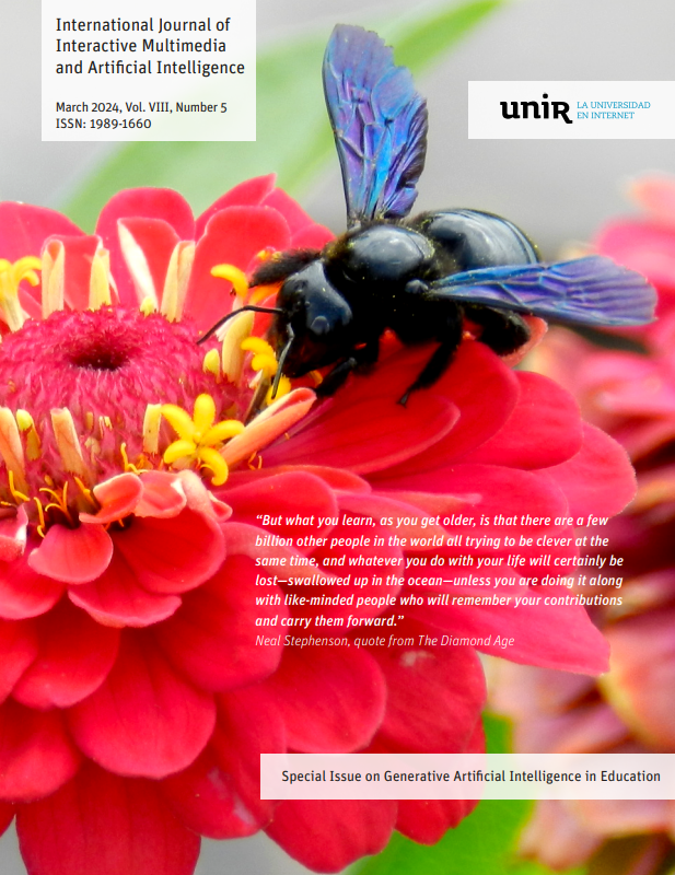 IJIMAI_journal's tweet image. ℹ Special issue on Generative Artificial Intelligence in Education now available on our website.

Access all its contents at 👉ijimai.org/journal/node/1…

#Education #ArtificialIntelligence #EthicalPrinciples #generativeAI #LargeLanguageModels