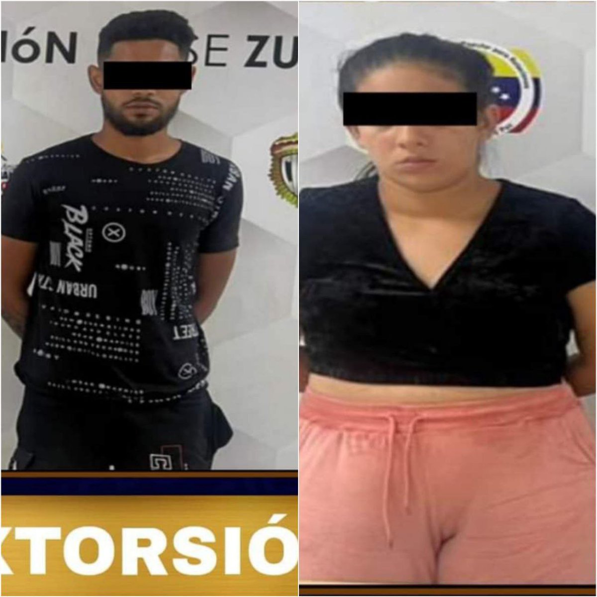 elzulianoticias's tweet image. 👮‍♂️Capturados dos presuntos cooperadores de Catire Masacre, miembro de la organización criminal Yeico Masacre en el Zulia

#PrensaCicpc
Sabuesos de la Coordinación de Extorsión Maracaibo, lograron la ubicación y captura de una pareja de cooperadores de Catire Masacre,