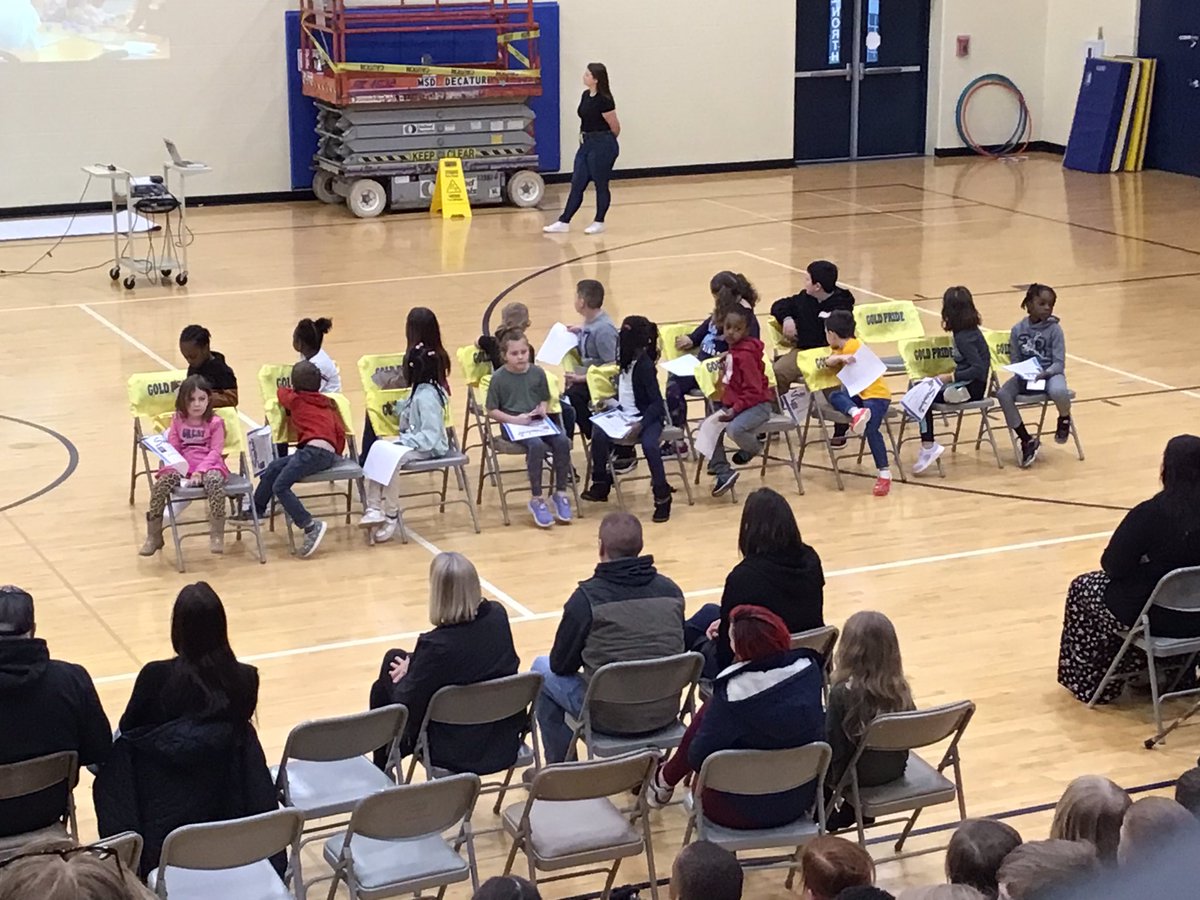 A GREAT morning at school celebrating our Student of the Month winners along with our Staff Member of the Month, Mrs. Burr!

And Congratulations to our Gold Academy Teacher of the Year!
Mr. McGill.  <a href="/MSDDecatur/">MSD Decatur</a> #DecaturProud