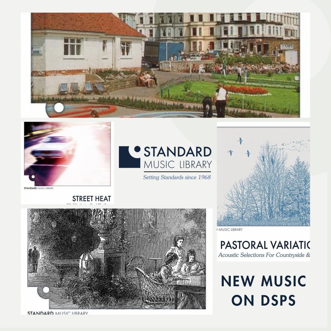 standardmusic68's tweet image. 5 Albums added to DSPs this week.

From relaxing Pastoral vibes to Action Funk and a nostalgic twist of 1900-1940 Light Music.

Listen to them all here - linktr.ee/standardmusicl…

#NewMusicFriday #ProductionMusic #ProductionLibrary