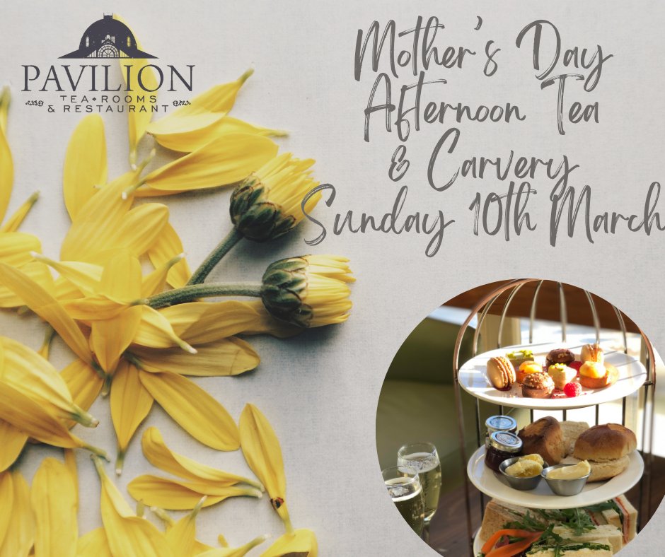 It's just one week until #MothersDay and we are giving every Mum a free glass of prosecco with an #AfternoonTea booking! Info & booking here: bit.ly/3uOfIqj #Buxton #Derbyshire