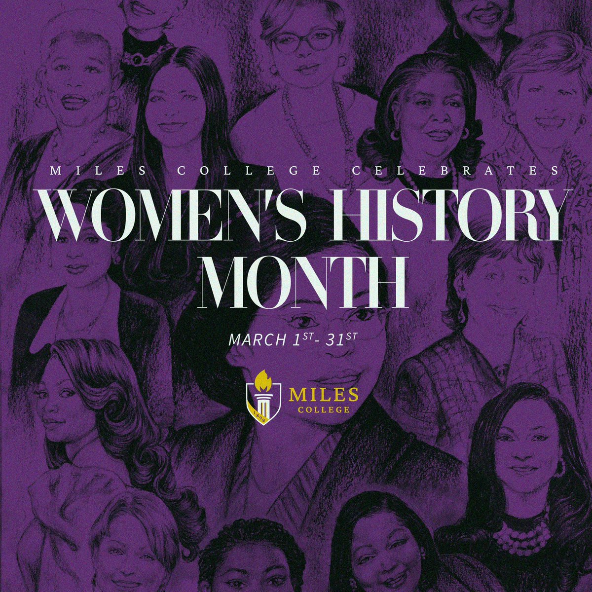 Happy Women's History Month! We salute the incredible women who've positively impacted countless lives. Throughout March, let's celebrate all the phenomenal women who continuously change the world! 💪🏾💪🏾 Graphic: Ta’Ron Williams Artwork: Dr. Ron McDowell