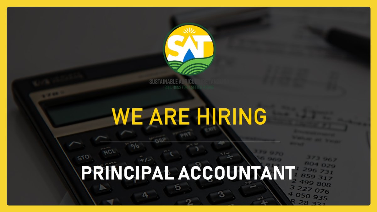We are #hiring! As our Principal Accountant, you will be the backbone of our accounting department, leading the team with your expertise. Please find detailed information on the application process and the required documents here: kilimo.org/job/principal-…