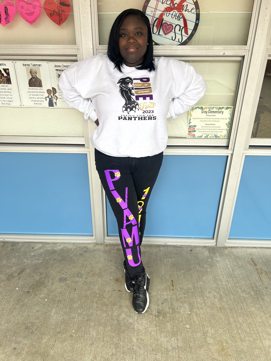 GrayES_AISD's tweet photo. Ending Black History Month by recognizing and celebrating Historically Black Colleges and Universities and the Divine 9 https://t.co/6qO7tGOLwB