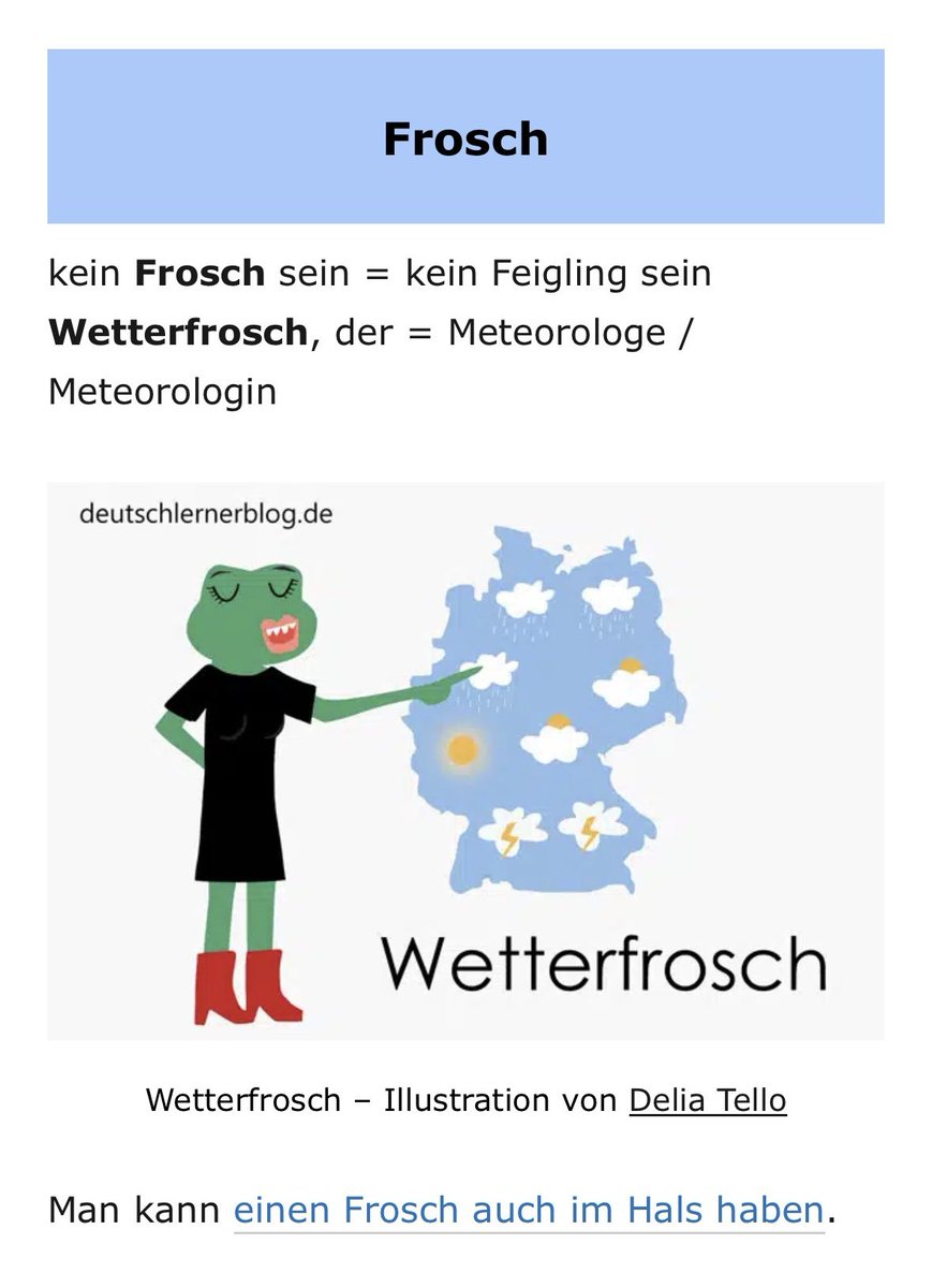 Wetterfrosch 🐸