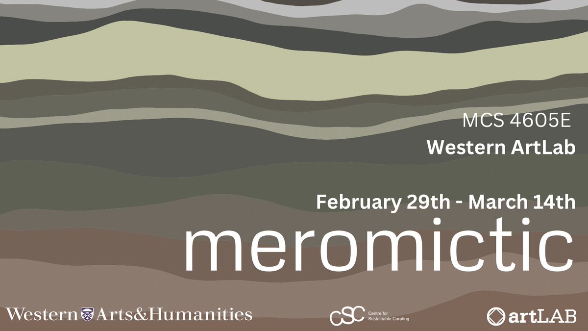 rgthorn's tweet photo. Check out Meromictic, an exhibition @westernu of exquisite and thought-provoking art centred on Crawford Lake as a signpost of the Anthropocene, featuring displays from the Zoological Collections, with text and design by @papiliovorus @westernbio https://t.co/izy1iCmysx