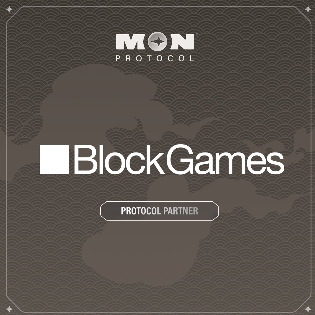 Introducing BlockGames as a MON Protocol Partner @GetBlockGames is a cross-chain, cross-game, decentralized player network accelerating user growth for games. $BLOCK coming soon Read more about BlockGames here: blockgames.com